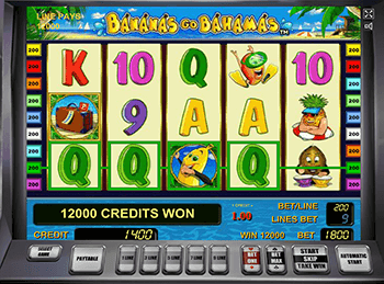 Bananas Go Bahamas - игровые автоматы