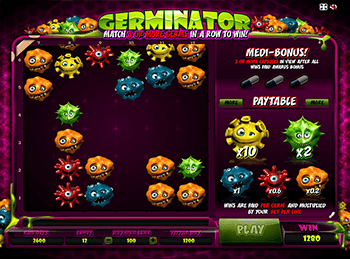 Играть в Germinator на деньги