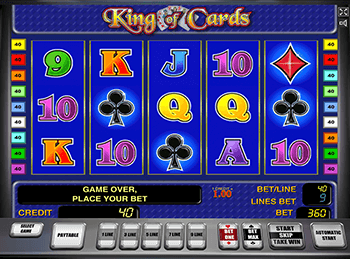 Игровые автоматы King Of Cards
