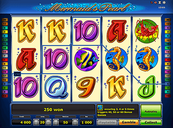 Игровые автоматы Mermaid's Pearl Deluxe 